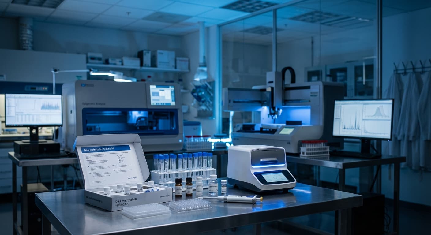 Epigenetic biological age testing laboratory analysis at Genoryx Hyderabad