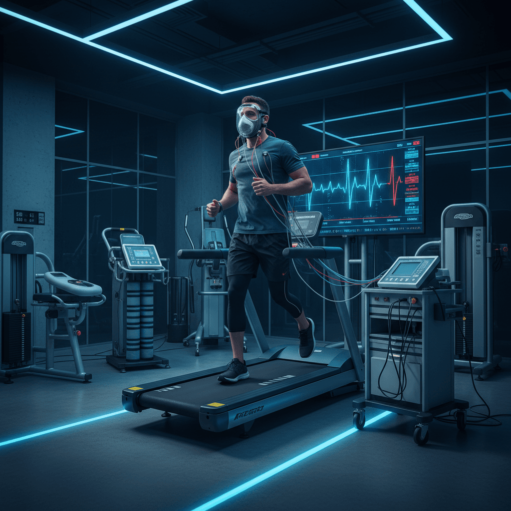 VO2 max cardiopulmonary exercise testing at Genoryx sports performance lab Hyderabad