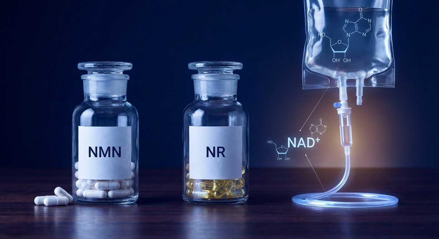 NMN vs NR vs IV NAD+: Which NAD+ Boosting Strategy Works Best?